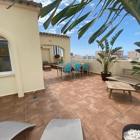Apartment Penthouse With Spacious Surrounding Terrace Calpe